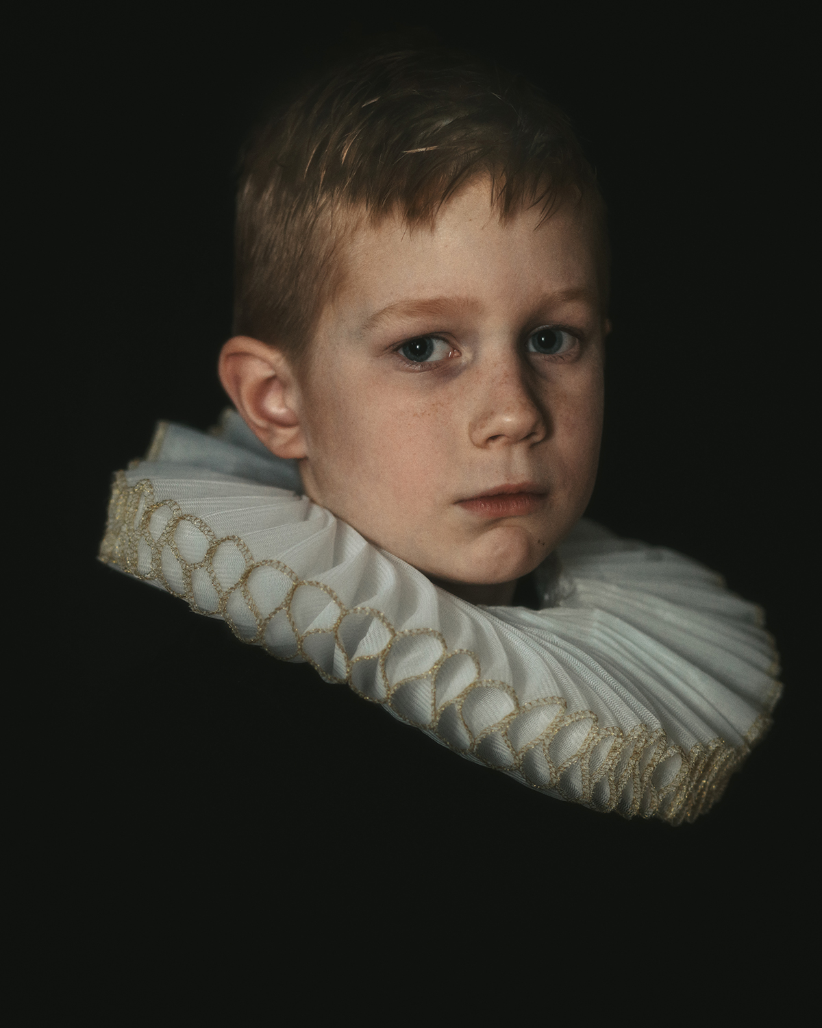 Meesterwerk fine-art fotograaf Rembrandt stijl